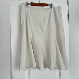 Worthington Cream A-Line Skirt